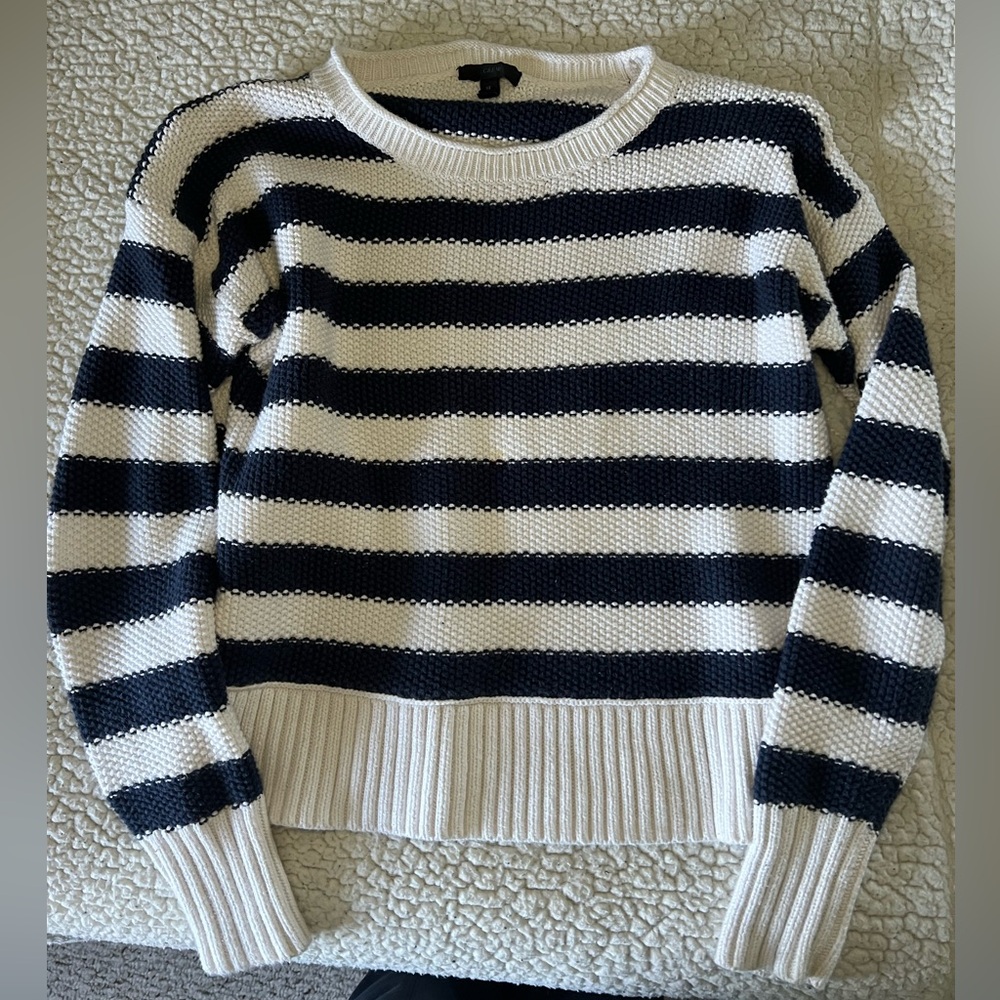 J Crew Stripe Sweater